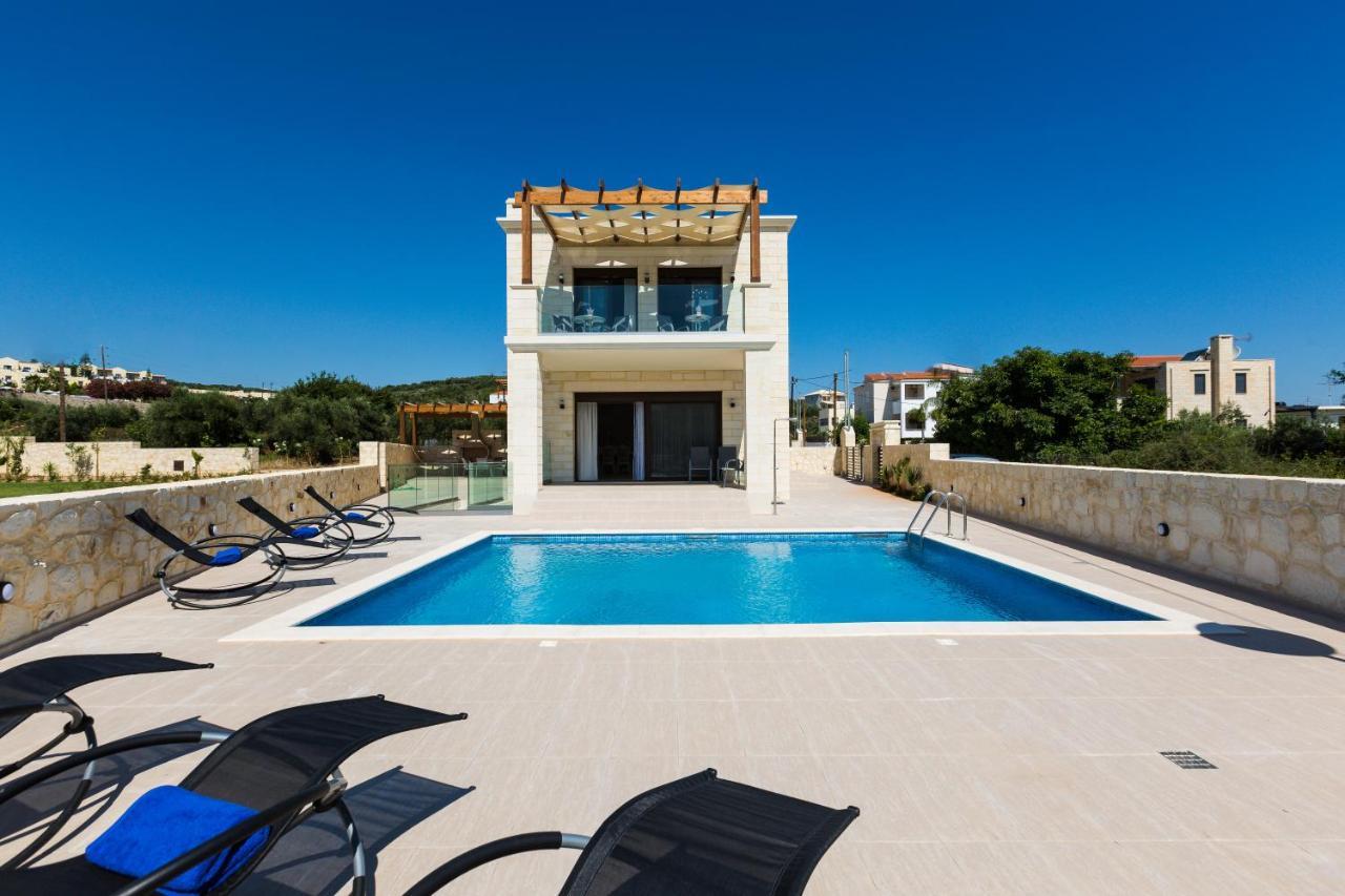 Eudora Luxury Stone Villa Almirida Zewnętrze zdjęcie