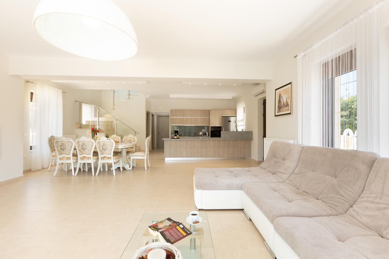 Eudora Luxury Stone Villa Almirida Zewnętrze zdjęcie
