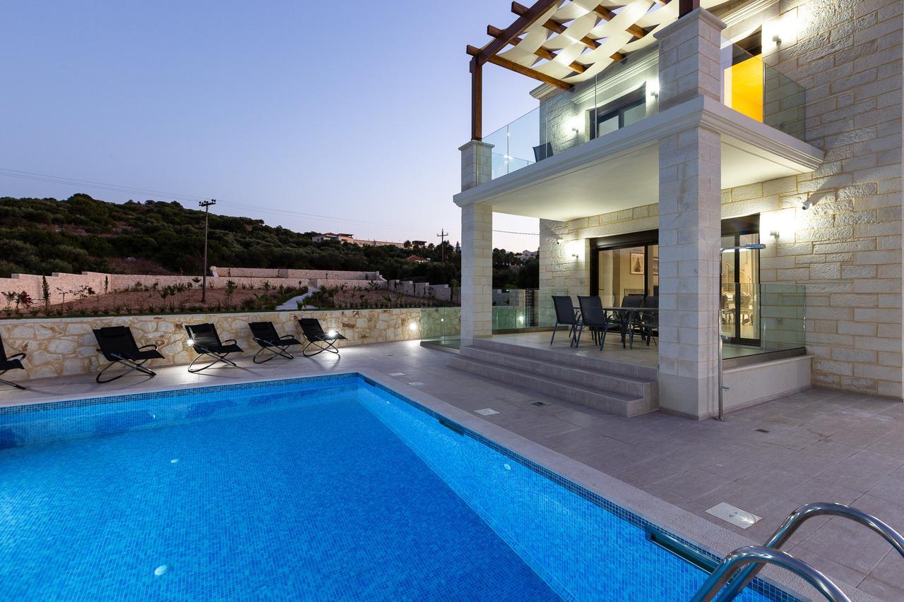 Eudora Luxury Stone Villa Almirida Zewnętrze zdjęcie
