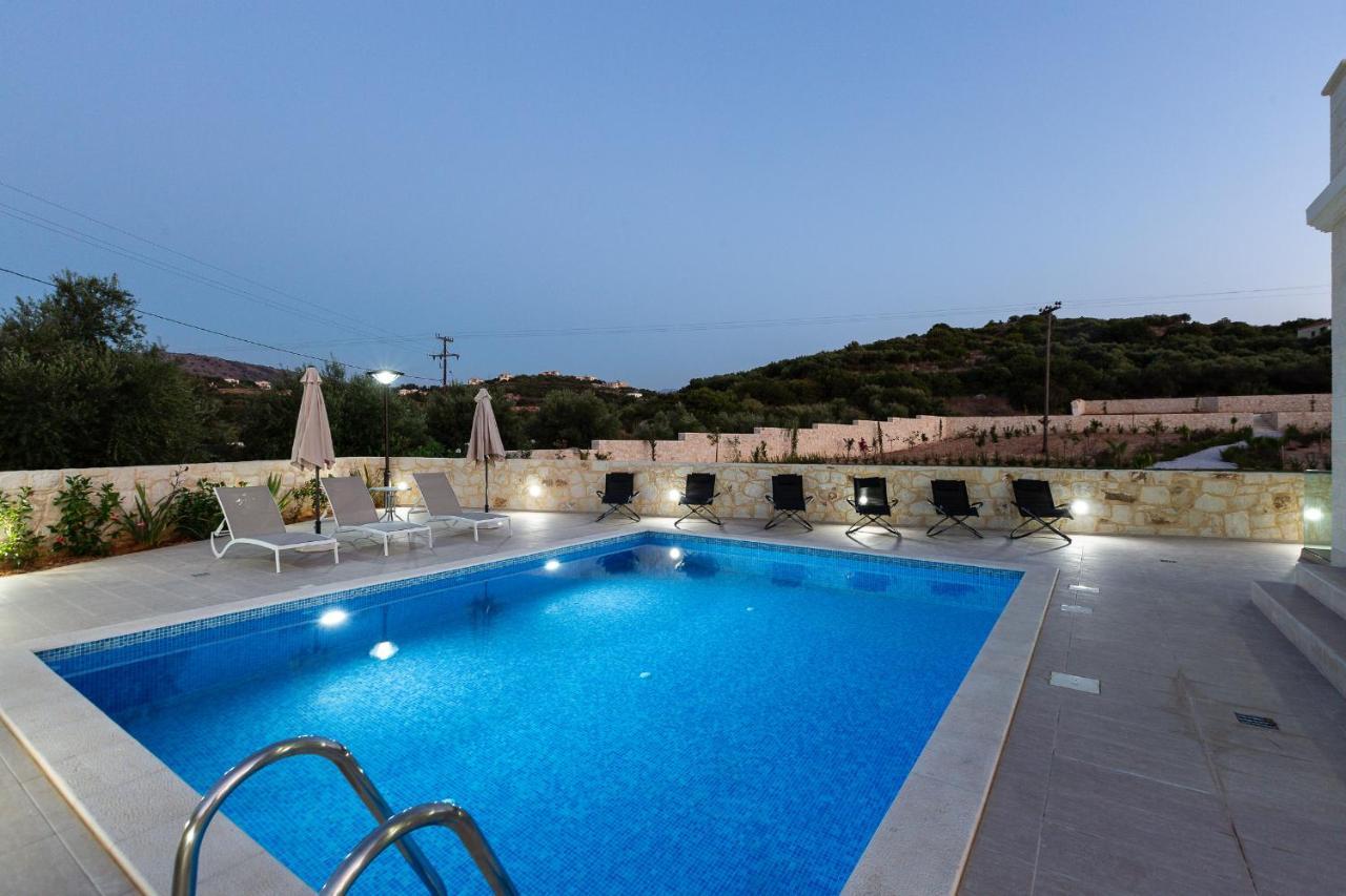 Eudora Luxury Stone Villa Almirida Zewnętrze zdjęcie