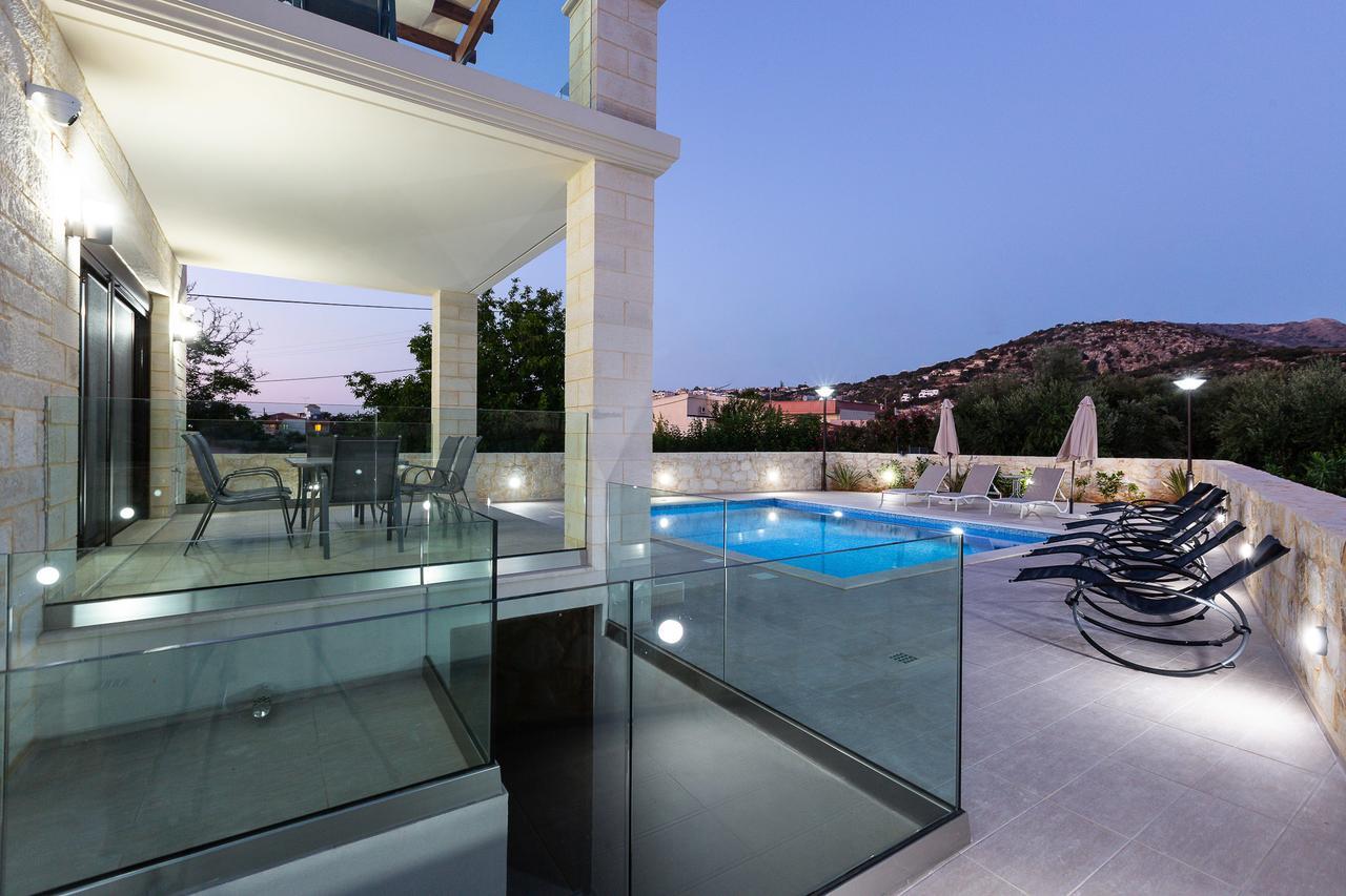 Eudora Luxury Stone Villa Almirida Zewnętrze zdjęcie