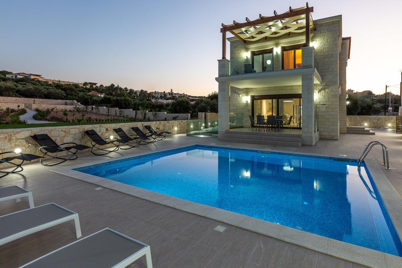 Eudora Luxury Stone Villa Almirida Zewnętrze zdjęcie